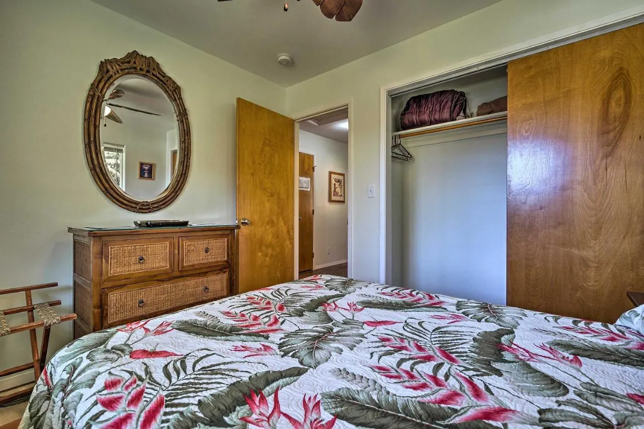 Big Island Paradise Hawaiian Retreat With Patio! Mountain View